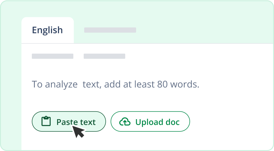 Add content in QuillBot AI Detector