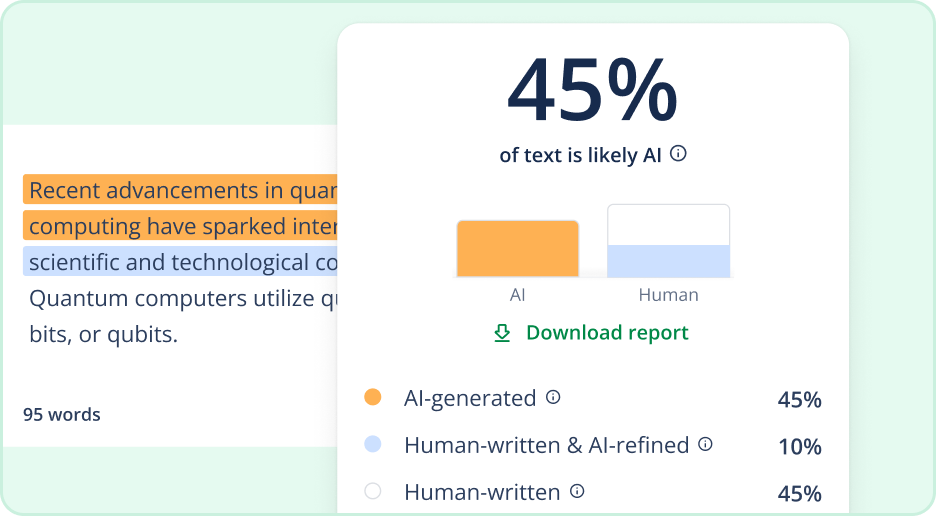 Run scan on QuillBot AI Detector