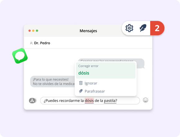 QuillBot para macOS te permite escribir emails