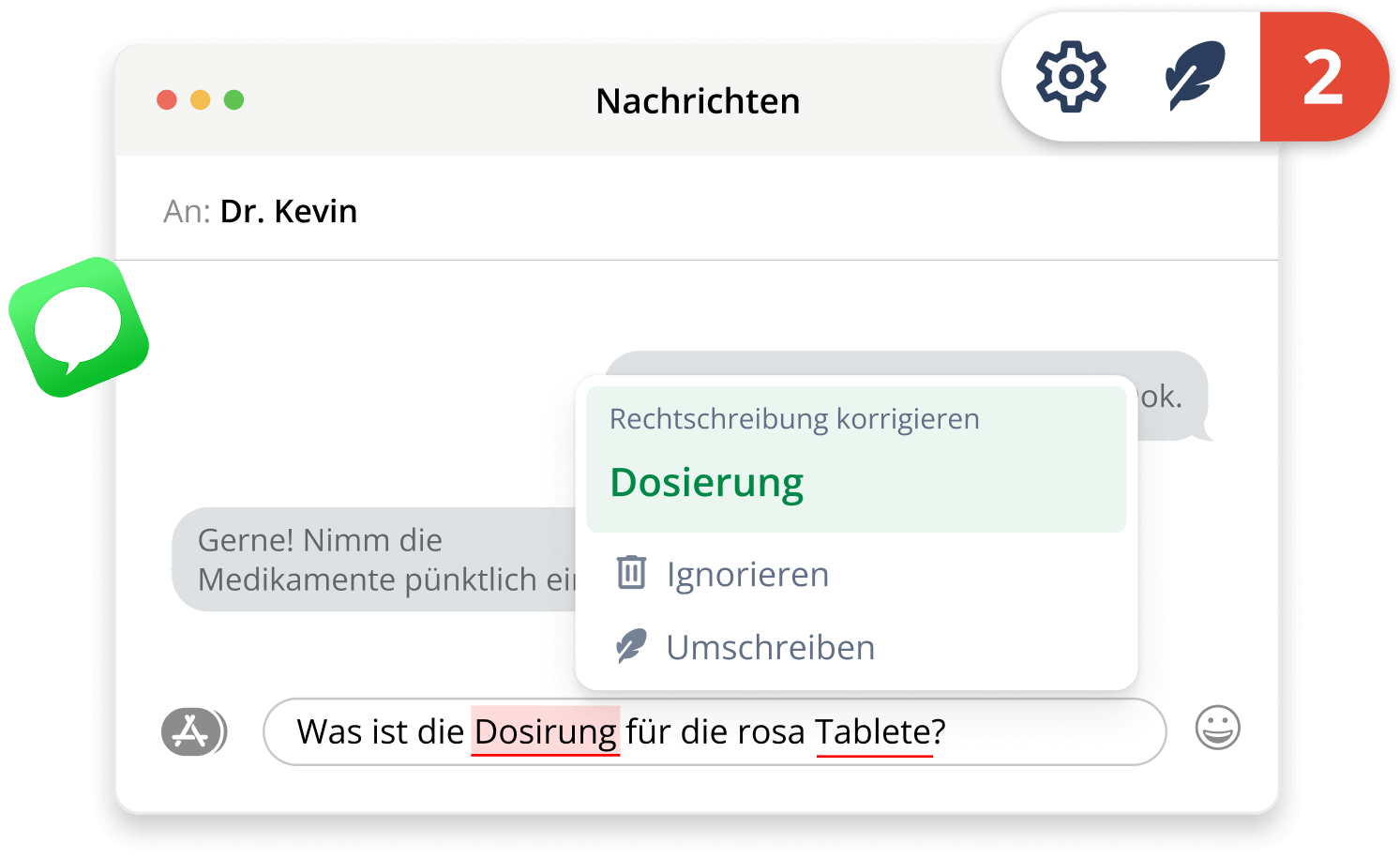 QuillBot für macOS lässt Sie E-Mails schreiben