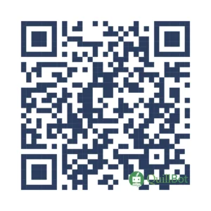 QR code for the URL for the QuillBot QR code generator