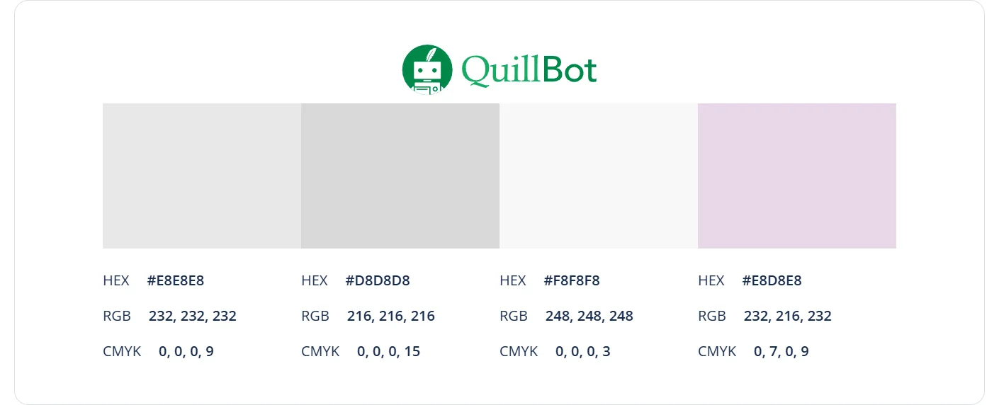 QuillBot free color palette generator example 2