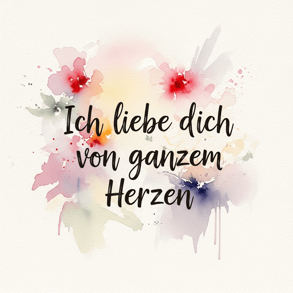 ‚Ich liebe dich von ganzem Herzen‘-Bild