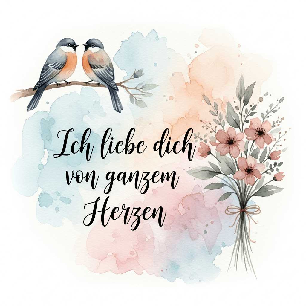 ‚Ich liebe dich von ganzem Herzen‘-Bild