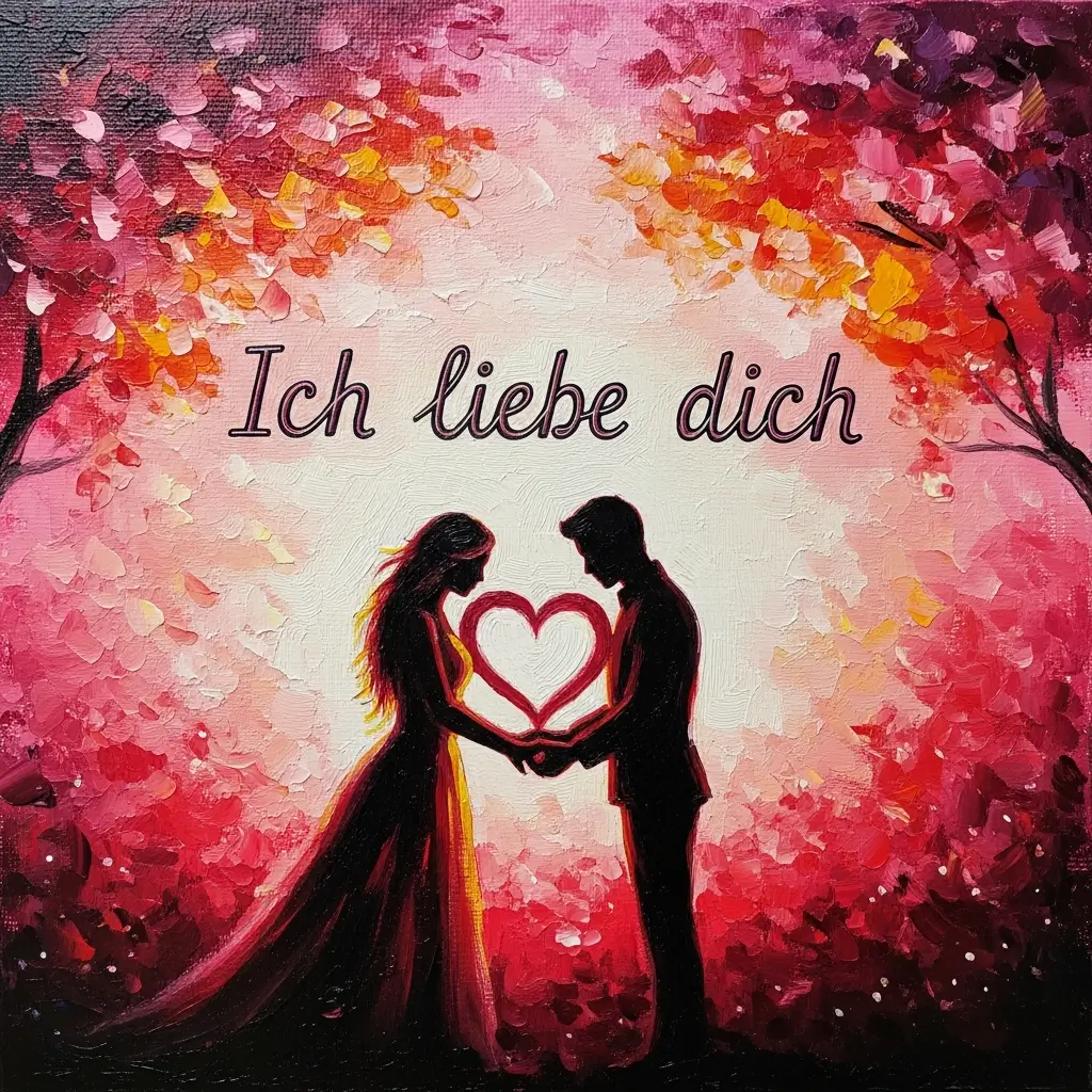 Romantisches Valentinstagsbild