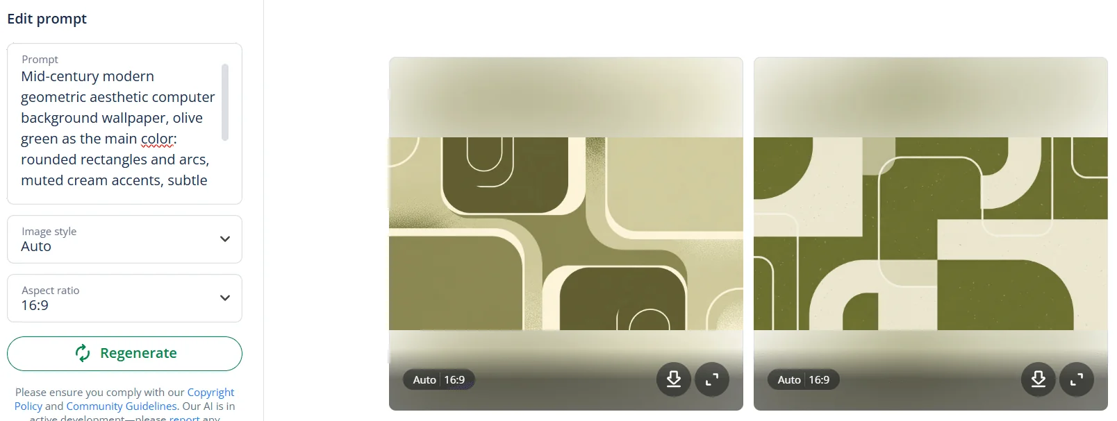 Olive green wallpaper