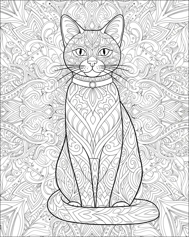 Katzen-Ausmalbild-20