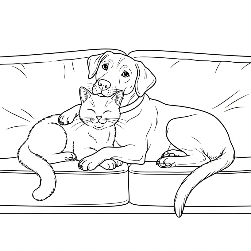 Katzen-Ausmalbild-24