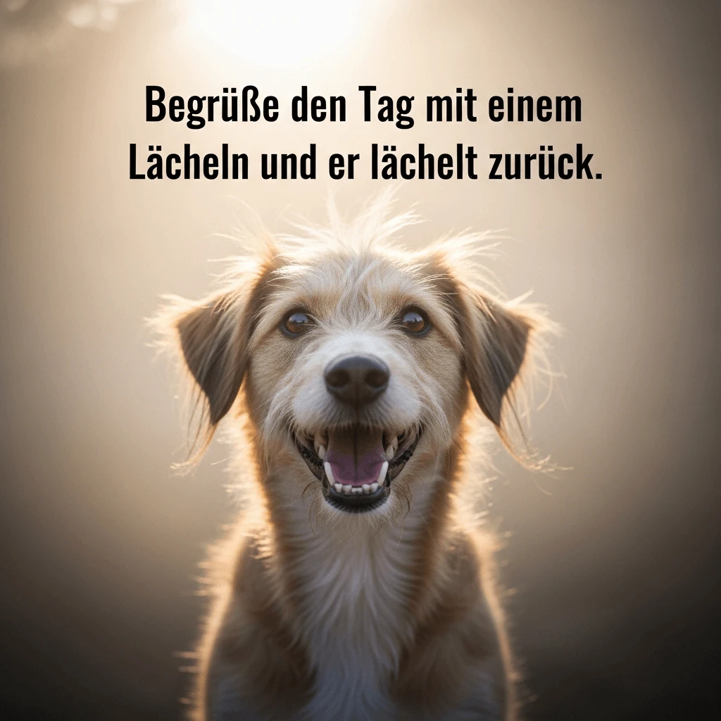 motivierender Guten-Morgen-Gruß literarisch