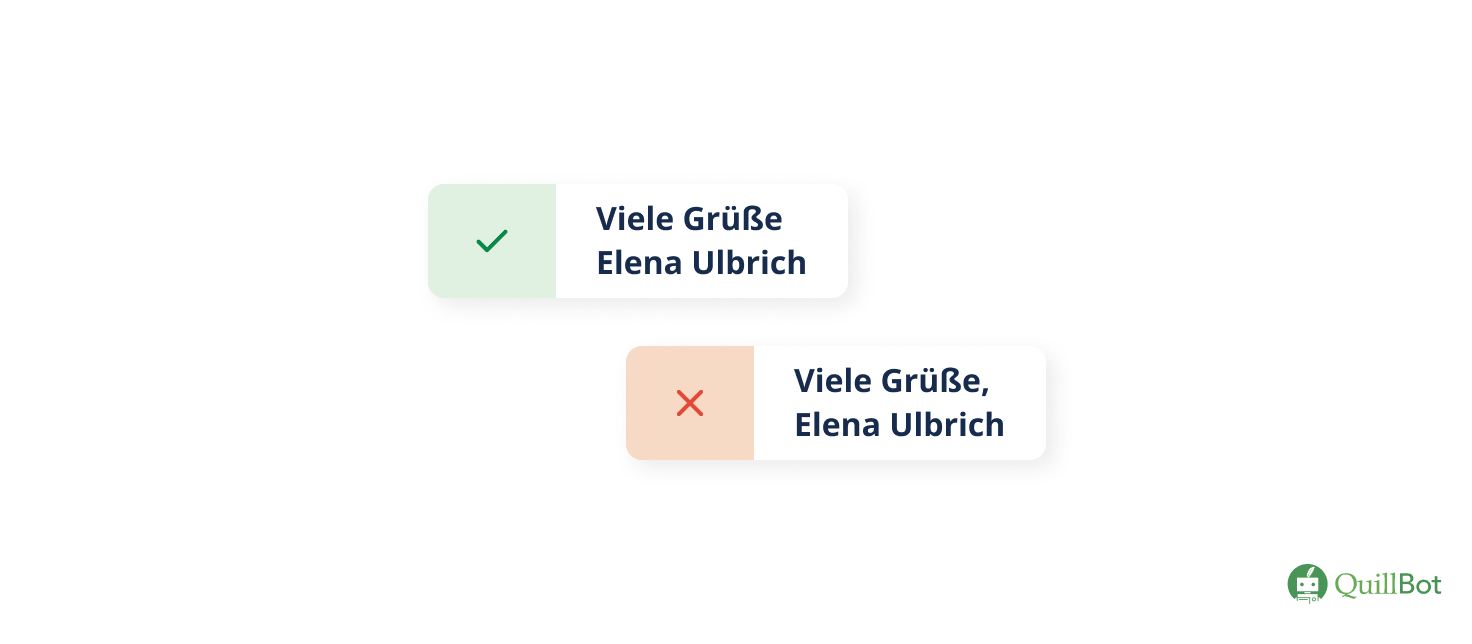 Viele Grüße