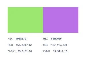 Komplementärfarben Beispiel