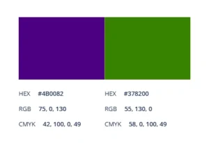 Komplementärfarben Beispiel